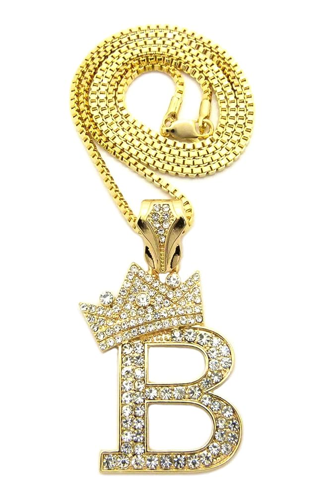 アクセサリー BoTT B Logo Necklace 18k plated kendra-scott-letter-B-inline-
